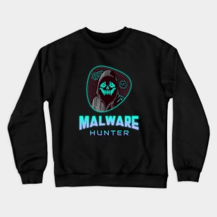 Malware Hunter Neon Crewneck Sweatshirt